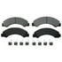 SX1732 by WAGNER - Wagner Brake SevereDuty SX1732 Disc Brake Pad Set