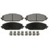 SX2179 by WAGNER - Wagner Brake SevereDuty SX2179 Disc Brake Pad Set