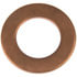 Dorman 097-829CD Engine Oil Drain Plug Gasket Copper Drain Plug Gasket, Fits 1/2, M12, M12 So
