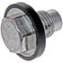 Dorman 090-098CD Engine Oil Drain Plug Oil Drain Plug Pilot Point Molded Gasket M14-1.50, Head Size 17Mm