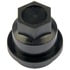 Dorman 611-615.1 Wheel Fastener Cover Black Wheel Nut Cover M24-2.0, Hex 19mm