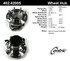 402.42005 by CENTRIC - Centric Premium Hub and Bearing Assembly; With Integral ABS