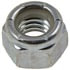 Dorman 784-756 Nut Hex Lock Nuts With Nylon Ring-Grade 2-Thread Size5/16-18 In.,Height11/32 In.