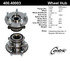 400.40003 by CENTRIC - Premium Hub and Bearing Assembly, With ABS