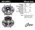 400.40001 by CENTRIC - Centric Premium Hub and Bearing Assembly; With ABS