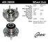Centric 400.39009 Wheel Bearing and Hub Assembly Centric Premium Hub and Bearing Assembly; With ABS