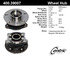 Centric 400.39007 Wheel Bearing and Hub Assembly Centric Premium Hub and Bearing Assembly, With ABS