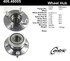 406.46005 by CENTRIC - Centric Premium Hub and Bearing Assembly, With ABS Tone Ring