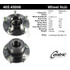 Centric 405.45006 Wheel Bearing and Hub Assembly Premium Hub Assembly
