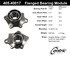 Centric 405.40017 Wheel Bearing and Hub Assembly Centric Premium Flanged Wheel Bearing Module