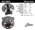 Centric 405.39001 Wheel Bearing and Hub Assembly Premium Hub Assembly