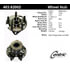 Centric 403.62002 Axle Bearing and Hub Assembly Repair Kit Premium Hub Repair Kit