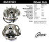 402.67023 by CENTRIC - Centric Premium Hub and Bearing Assembly; With Integral ABS