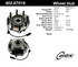 402.67019 by CENTRIC - Centric Premium Hub and Bearing Assembly; With Integral ABS