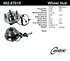 402.67015 by CENTRIC - Centric Premium Hub and Bearing Assembly; With Integral ABS