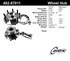 402.67011 by CENTRIC - Centric Premium Hub and Bearing Assembly, With Integral ABS