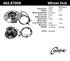 402.67009 by CENTRIC - Premium Hub and Bearing Assembly, With Integral ABS