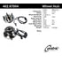 Centric 402.67004 Wheel Bearing and Hub Assembly Premium Hub Assembly