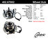 402.67002 by CENTRIC - Premium Hub and Bearing Assembly, With Integral ABS