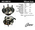 402.66016 by CENTRIC - Centric Premium Hub and Bearing Assembly; With Integral ABS