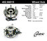 402.66015 by CENTRIC - Centric Premium Hub and Bearing Assembly; With Integral ABS
