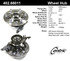 402.66011 by CENTRIC - Centric Premium Hub and Bearing Assembly; With Integral ABS