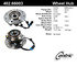 402.66003 by CENTRIC - Centric Premium Hub and Bearing Assembly, With Integral ABS