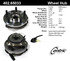 402.65033 by CENTRIC - Centric Premium Hub and Bearing Assembly; With Integral ABS