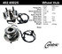 402.65025 by CENTRIC - Centric Premium Hub and Bearing Assembly, With Integral ABS