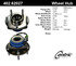 402.62027 by CENTRIC - Centric Premium Hub and Bearing Assembly; With Integral ABS