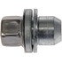 611-297-1 by DORMAN - Wheel Nut M14-1.50 Flattop Capped Nut - 22 Mm Hex, 46 Mm Length