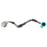 ES20104 by DELPHI - Oxygen Sensor - Front, RH=LH, Heated, 4-Wire, Narrow Band, Threaded Mount, 16.3" Wire Length