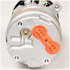 R134A by DELPHI - A/C Compressor - with Clutch, V5, 2 o'Clock, 12V, PAG, R134A Refrigerant Oil