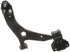 TC6740 by DELPHI - Control Arm and Ball Joint Assembly
