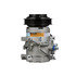 R134A by DELPHI - A/C Compressor - with Clutch, 10S, 3 o'Clock, 12V, PAG, R134A Refrigerant Oil