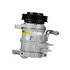 R134A by DELPHI - A/C Compressor - with Clutch, 10S, 12 o'Clock, 12V, PAG, R134A Refrigerant Oil