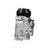 R134A by DELPHI - A/C Compressor - with Clutch, 10S, 9 o'Clock, 12V, PAG, R134A Refrigerant Oil