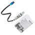 ES20002 by DELPHI - Oxygen Sensor - Center, Front/Rear, RH, Heated, 4-Wire, Narrow Band, Threaded Mount, 13.2" Wire Length