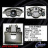 Centric 141.6306 Disc Brake Caliper Semi-Loaded Brake Caliper