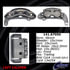 Centric 141.6705 Disc Brake Caliper Semi-Loaded Brake Caliper