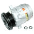 R134A by DELPHI - A/C Compressor - with Clutch, V5, 2 o'Clock, 12V, PAG, R134A Refrigerant Oil
