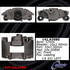 Centric 141.6208 Disc Brake Caliper Semi-Loaded Brake Caliper