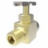Weatherhead 150 Hydraulic Hose 131-10150 Valve - Bibcock 90 Degree 1/8 MP