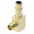 1069X4 by WEATHERHEAD - Adapter - Mini-BARB 90 Degree ELBO W - Male Pipe End