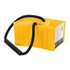 44470 by CAMCO - Wheel Chock, Double, with Rope and Handle, Yellow, Hard Plastic, fits Tires Up To 26 in. Diameter