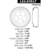 122.67017 by CENTRIC - Premium Brake Drum
