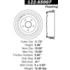 Centric 122.65007 Brake Drum Premium Brake Drum