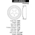 Centric 122.63031 Brake Drum Prm Brake Drum