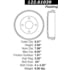 Centric 122.61039 Brake Drum Prm Brake Drum