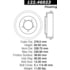 Centric 122.46023 Brake Drum Prm Brake Drum
